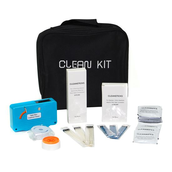 DYNAMIX Fibre Cleaning Kit. Includes Cletop Connector Cleaner