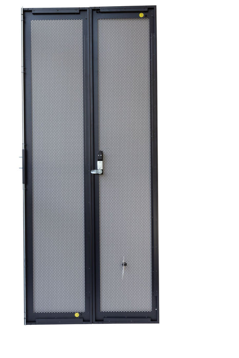 DYNAMIX 45RU Dual Mesh Pantry Style Door Kit for SR Series 800mm Wide Cabinets