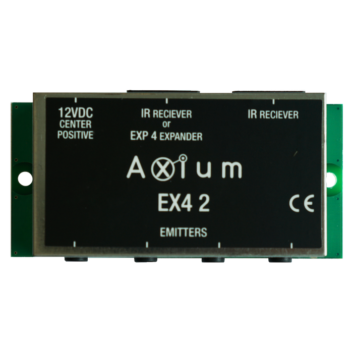 AXIUM 4 IR out Connecting block with powersupply connectionIR receiver input and
