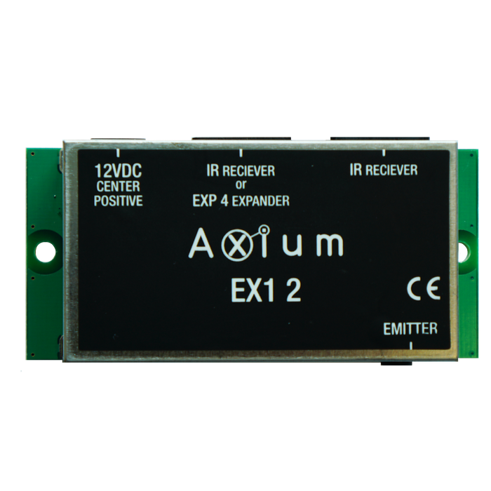 AXIUM 1 IR out Connecting block with powersupply connectionIR receiver input and