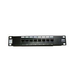 DYNAMIX 10'' 12 Port Cat5e Patch Panel for 10'' Cabinet R10 series