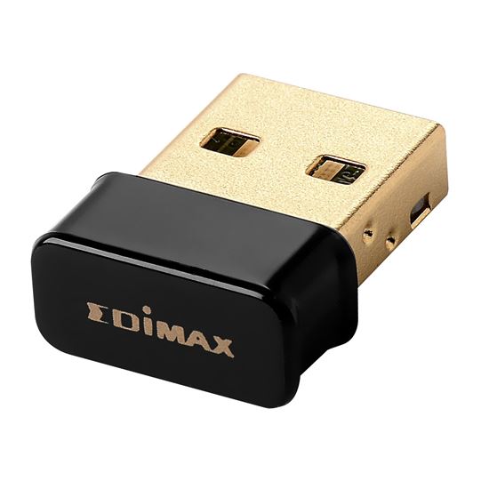EDIMAX N150 Wi-Fi 4 Nano USB Adapter. Wireless 802.11b/g/n. Data Rate up to 150M