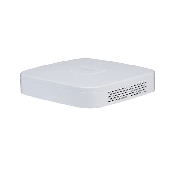 DAHUA 4-Channel 8MP PoE NVR with 1TB HDD Installed. Resolution H.264, H.265, Sma