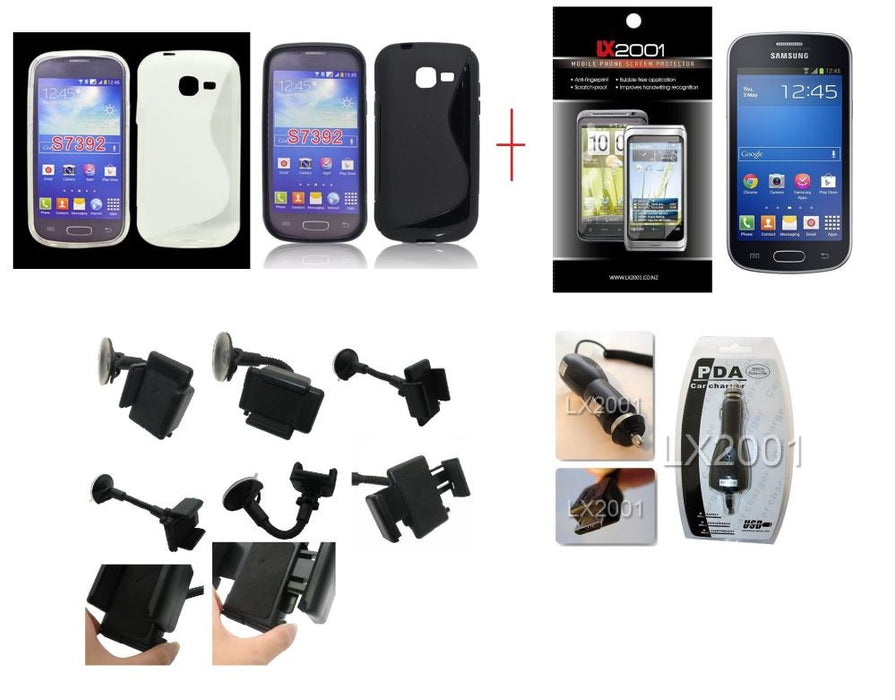 Samsung GALAXY Trend Case Car Charger Kit Holder