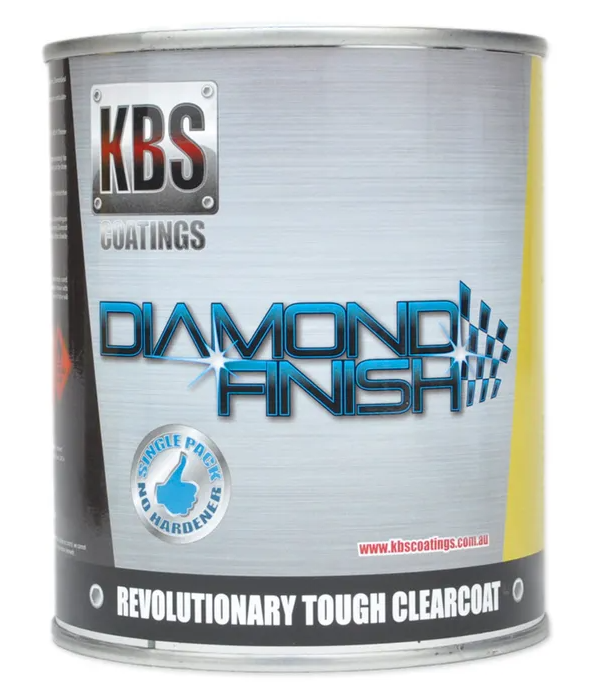 KBS Diamond Clear Coat Finish UV Stable Self Leveling 4L 8504