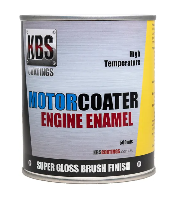 KBS Engine Enamel Motorcoater White 500ML 69307
