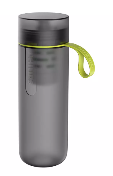 Philips GoZero Active Hydration Bottle w/ Adventure Filter 590ml - Grey AWP2722GRR
