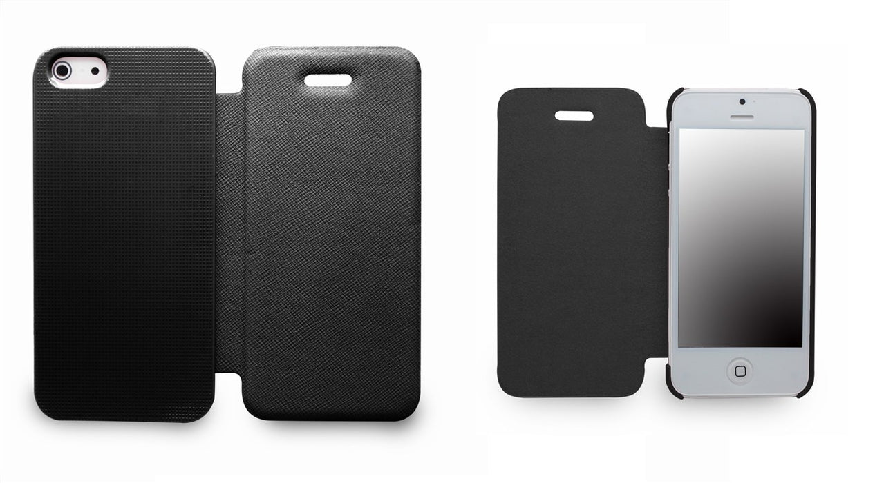 Slim Fit Leather Case for iPhone 5 (Side open)